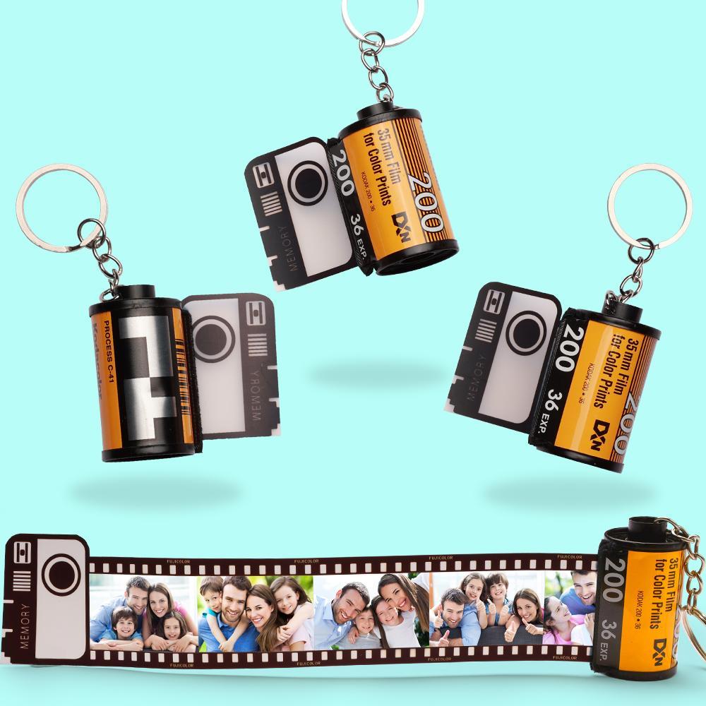 Graduation Gift Custom Colorful Camera Roll Keyring - MyJigsawPuzzleAu