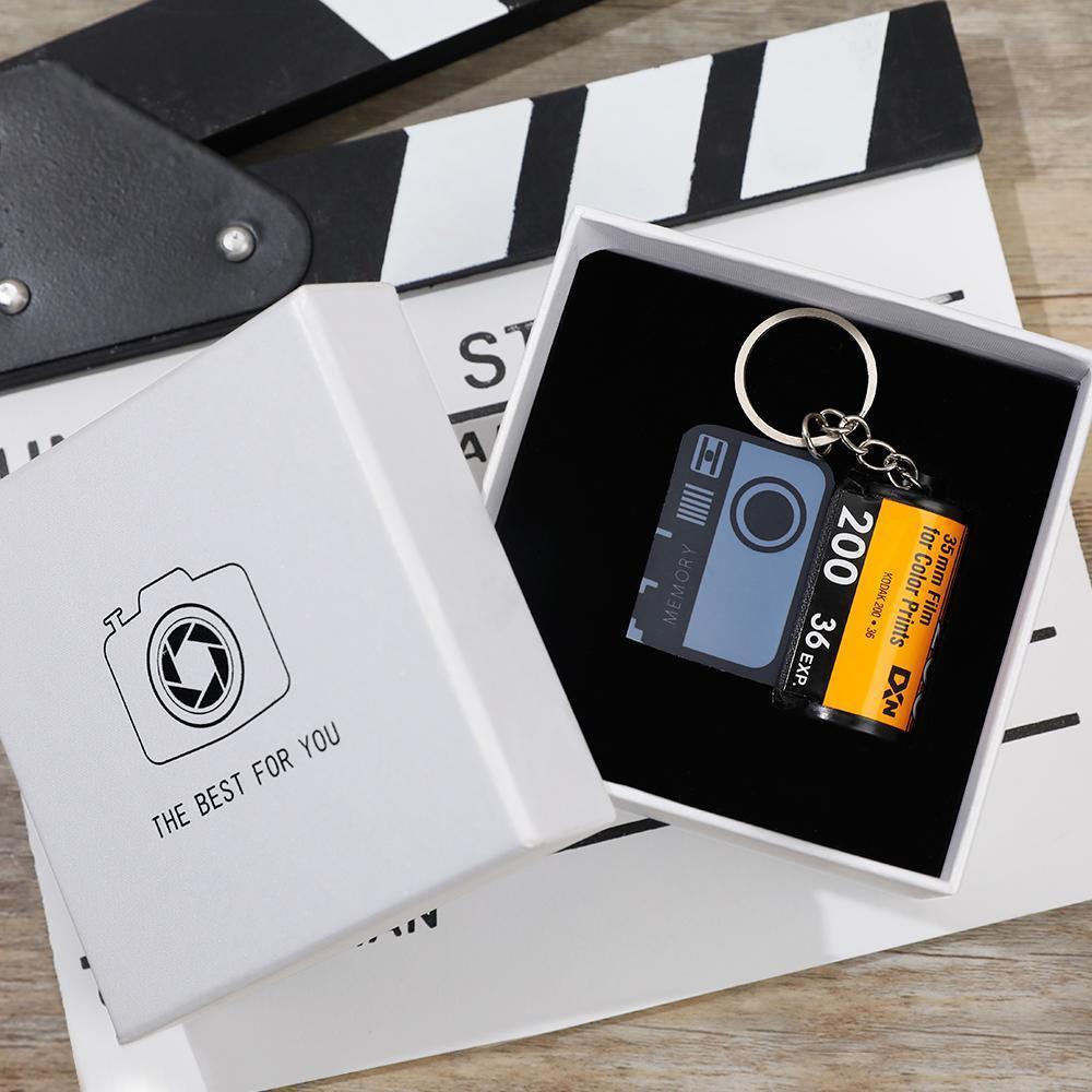Custom Colorful Camera Roll Keyring - Graduation Momery Gift For Student - MyJigsawPuzzleAu