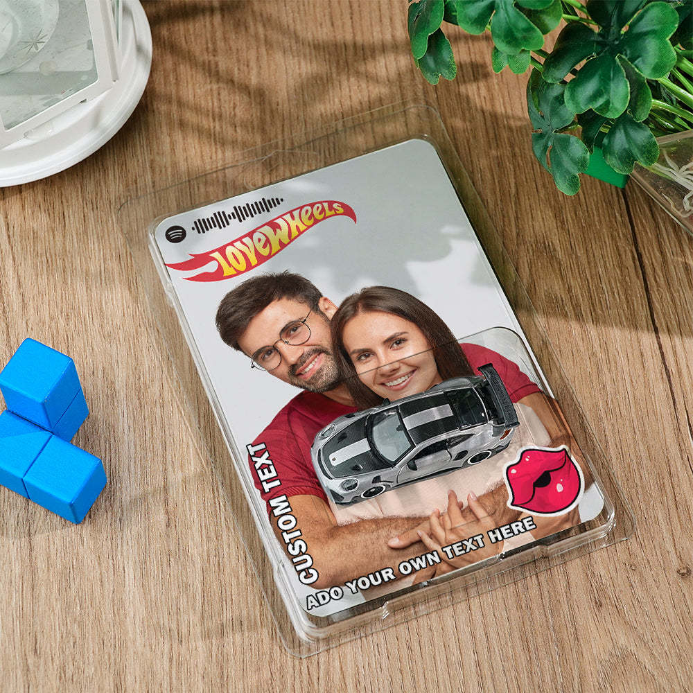 Personalized music Hot Wheels sport car Custom Dream Car Toy Custom Package Design Options