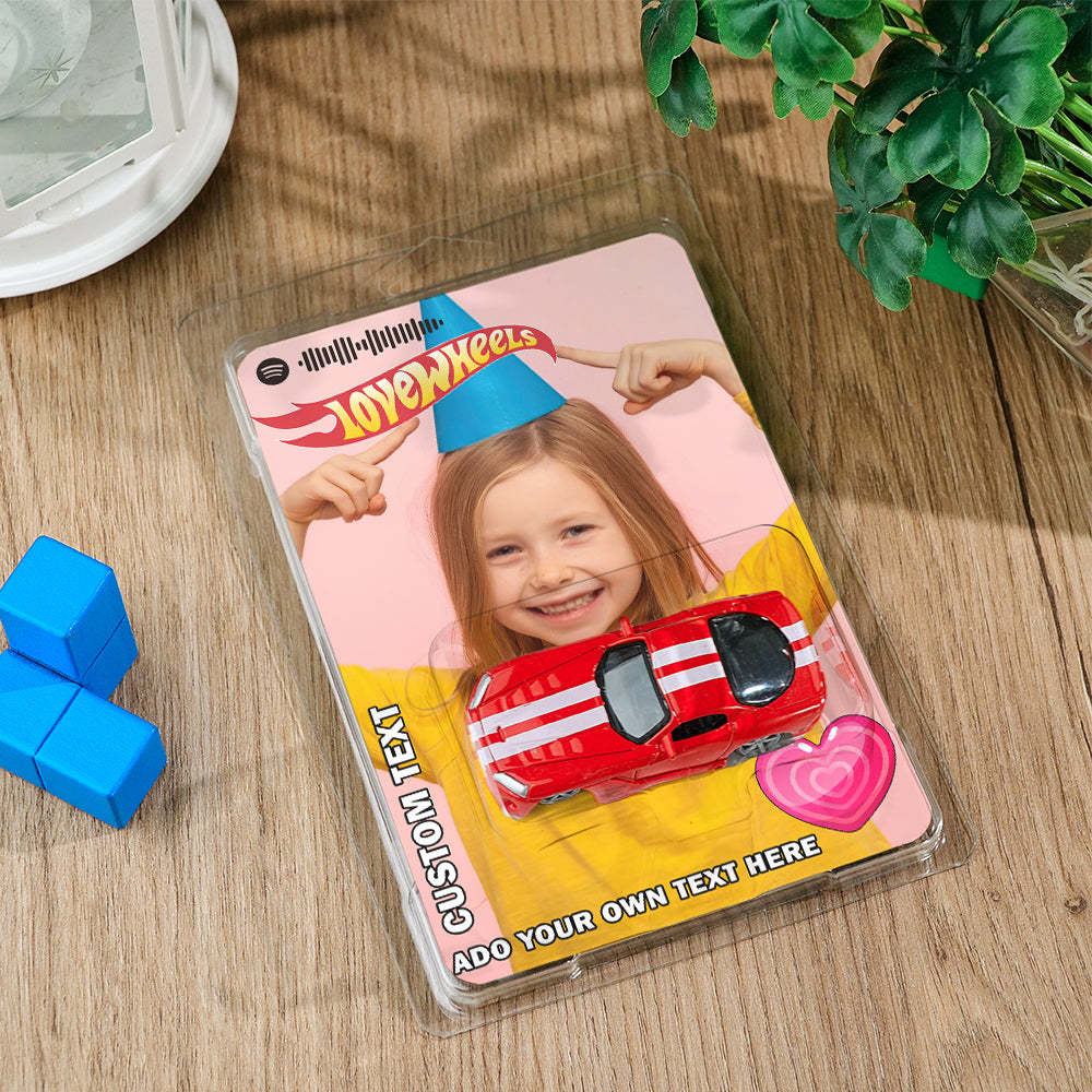 Personalized music Hot Wheels sport car Custom Dream Car Toy Custom Package Design Options