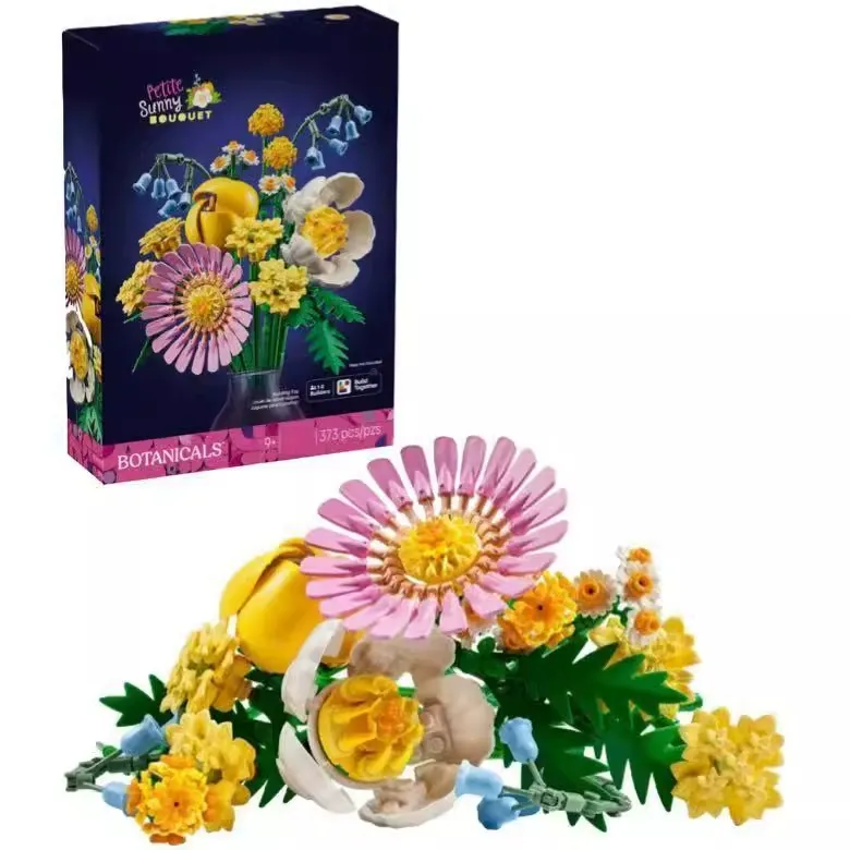 Eternal Bloom Gift for Christmas & Home Décor Flower Bouquet Building Blocks - MyJigsawPuzzleAu