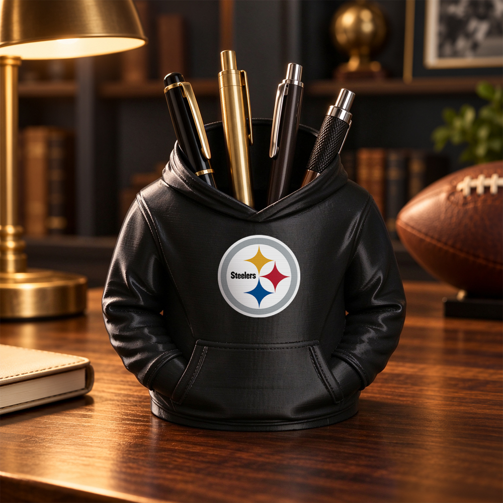 3D Printed Football Hoodie Pen Holder | Team Desk Organizer - MyJigsawPuzzleAu
