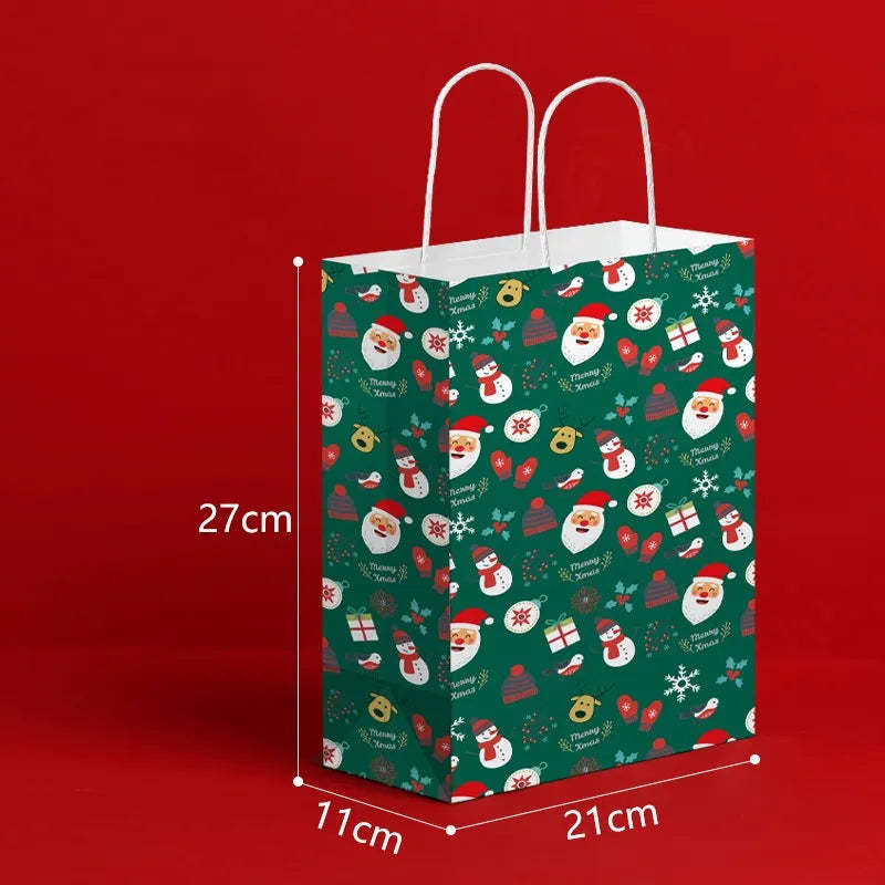 Christmas Gifts Bag Cute Elk Gift Bag For Festival Package 27x21x11cm - MyJigsawPuzzleAu