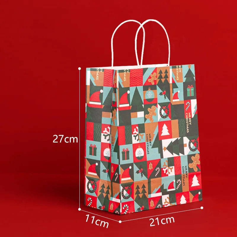 Christmas Gifts Bag Cute Elk Gift Bag For Festival Package 27x21x11cm - MyJigsawPuzzleAu