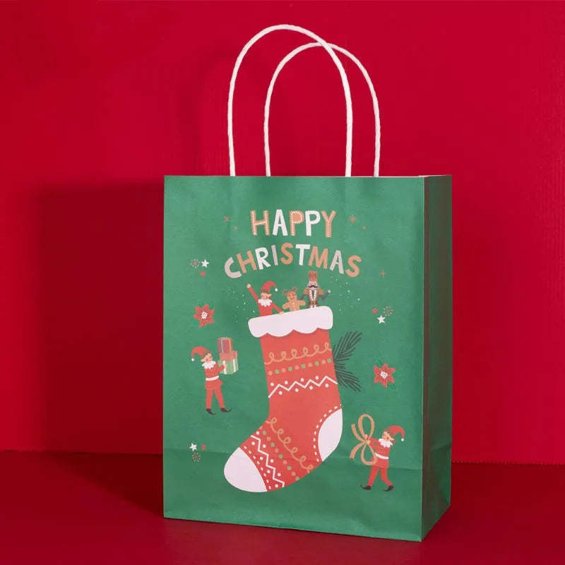 Christmas Gifts Bag Cute Elk Gift Bag For Festival Package 27x21x11cm - MyJigsawPuzzleAu