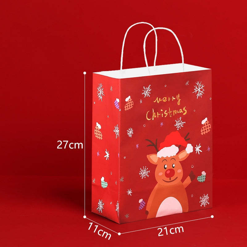 Christmas Gifts Bag Cute Elk Gift Bag For Festival Package 27x21x11cm - MyJigsawPuzzleAu