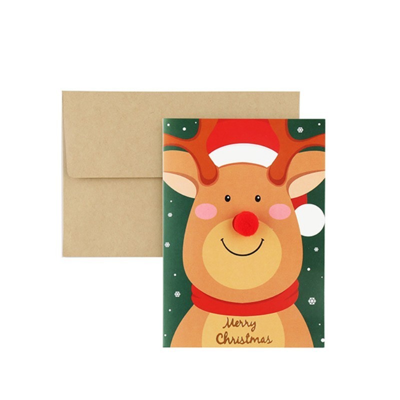 Elk Christmas card - MyJigsawPuzzleAu