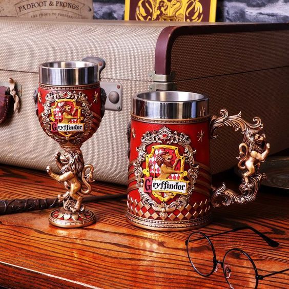 Harry Potter Collectible Goblet, Wizarding Wrold Cup, Ideal Gift for Potterheads 19.5 cm, 200 ml - MyJigsawPuzzleAu