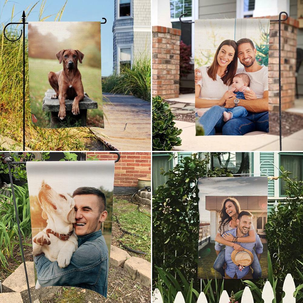 2021 Graduation Flags Custom Graduation Photo Garden Flag Outdoor (12in x 18in) - MyJigsawPuzzleAu