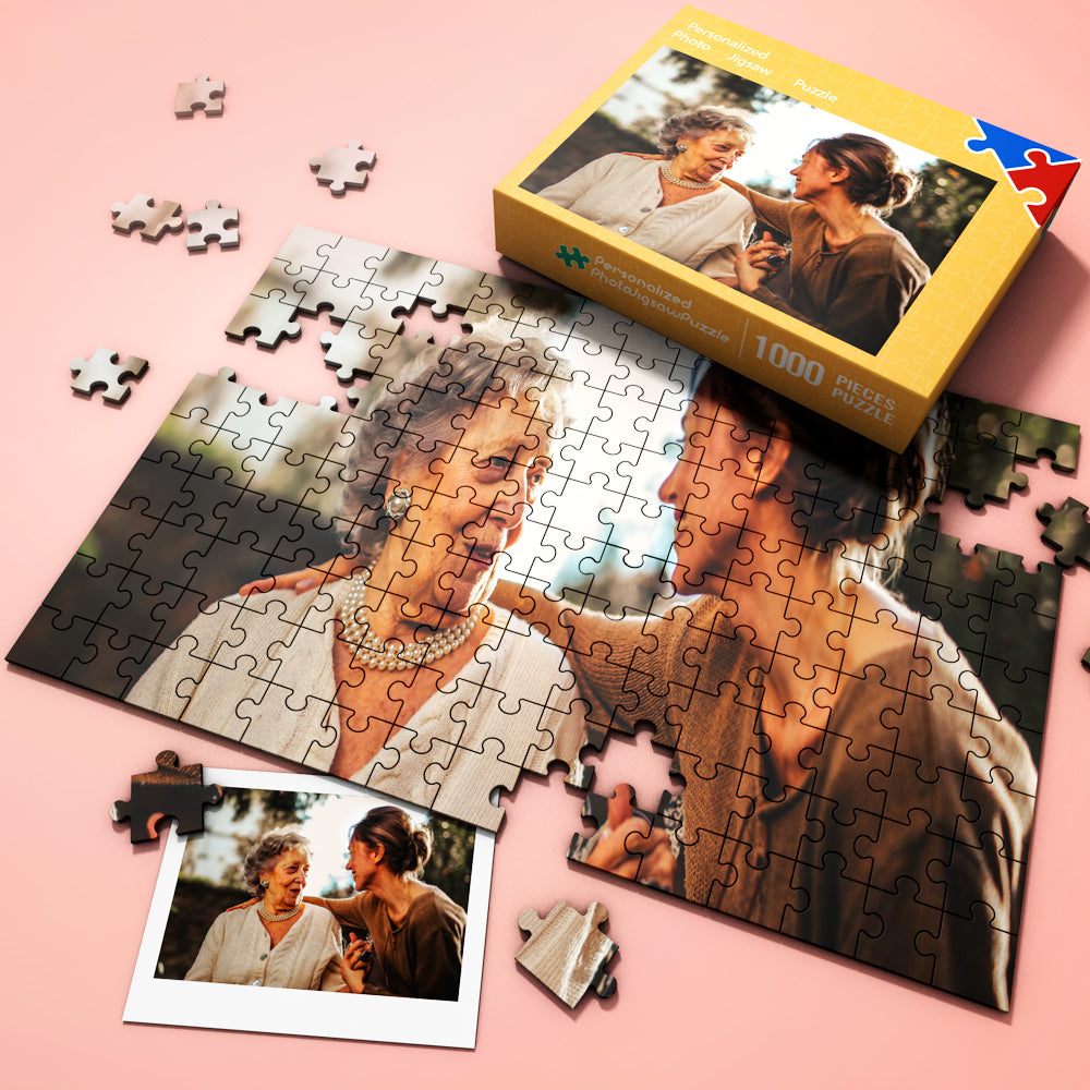 Custom Puzzle From Photo Best Stay-at-home Gifts For Family