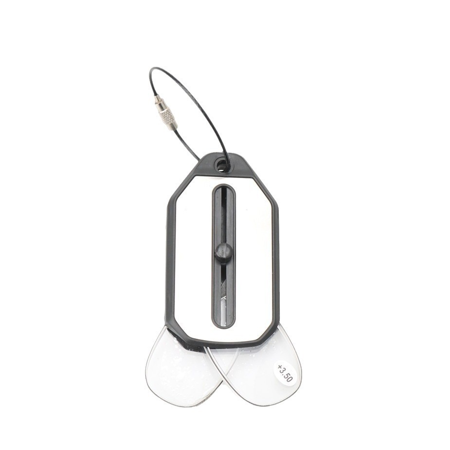 Portable Keychain Reading Glasses - Portable Folding Presbyopic Glasses - Ultra-Light Foldable Pince-Nez for Seniors