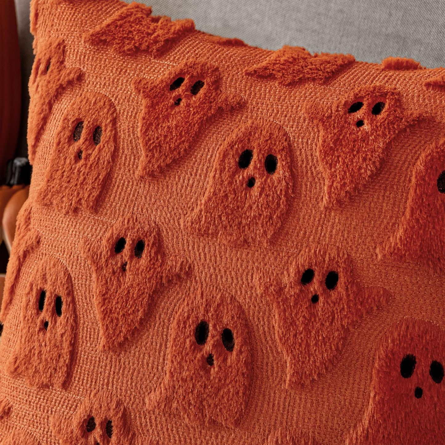 Halloween Pillow Covers Cute Ghost Decor Set of 2 18x18 - MyJigsawPuzzleAu