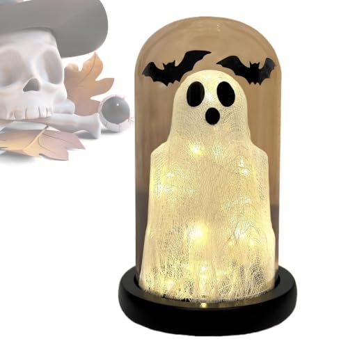 Glass Ghost Light Spooky Bat Light Lamp Decor - MyJigsawPuzzleAu