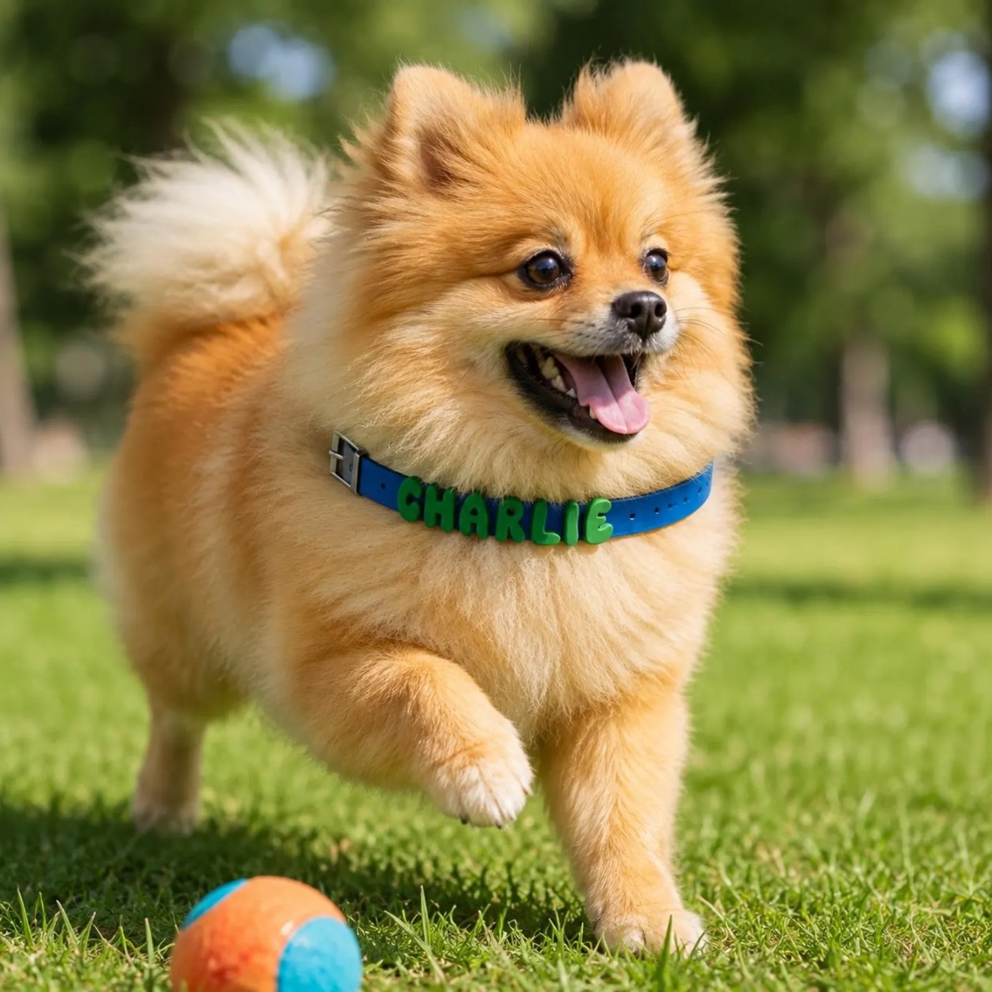 Personalized Waterproof Silicone Pet Collar Replaceable Letter Charms Pet Collar & Leash Set Easy to Clean Outdoor Pet Supplies - MyJigsawPuzzleAu