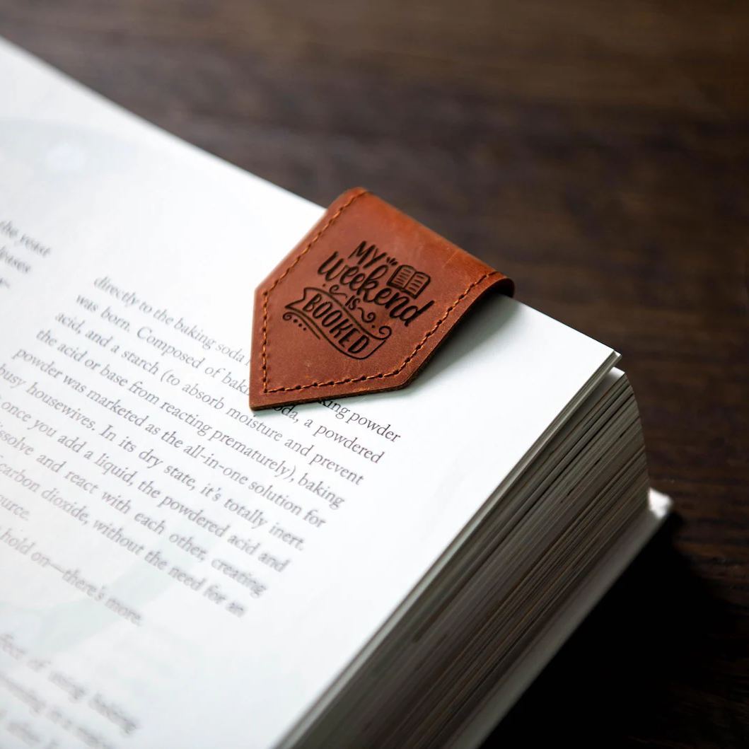 Premium Magnetic Bookmark for Professionals Engraved Company Logo Elegant Office Desk Accessory - MyJigsawPuzzleAu