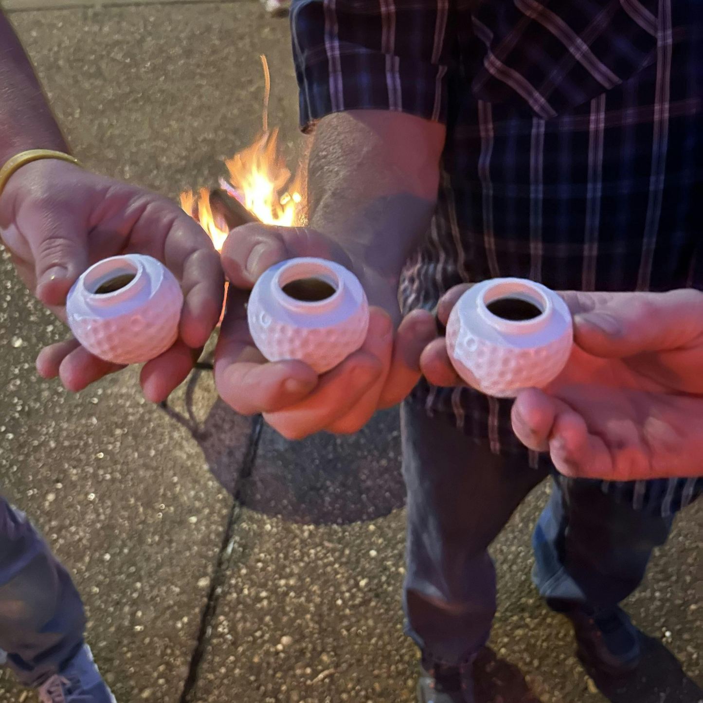 Golf Shot Glass Set Fun Drink Sport Shots for Golf Lovers & Parties 3pc/box - MyJigsawPuzzleAu