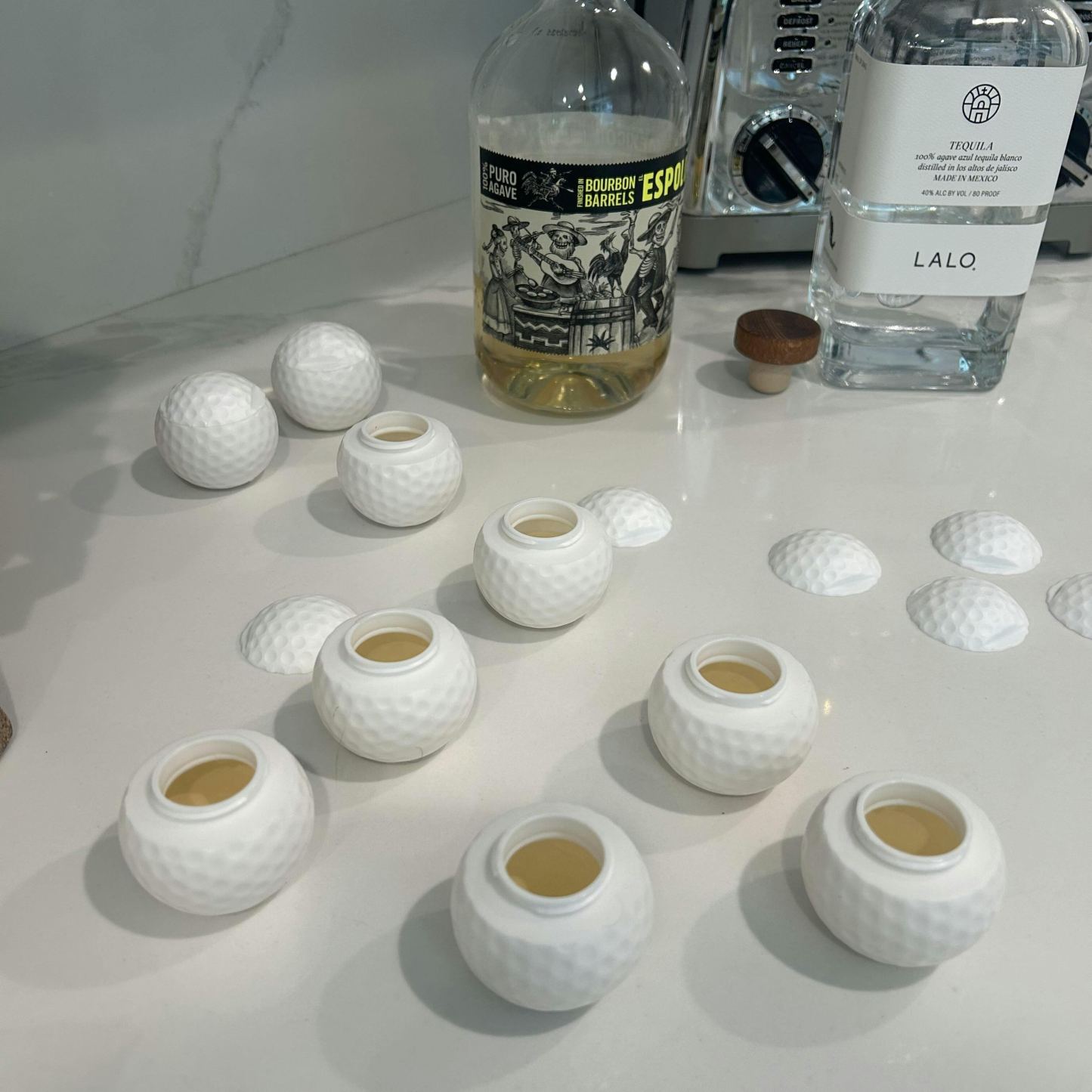 Golf Shot Glass Set Fun Drink Sport Shots for Golf Lovers & Parties 3pc/box - MyJigsawPuzzleAu