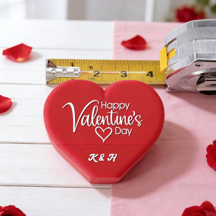 Personalized Heart With Middle Finger Gag Decor Funny Gag Gift Petty Ex Prank Anniversary Gift for Him Her Valentines Day for Boyfriend Girlfriend - MyJigsawPuzzleAu