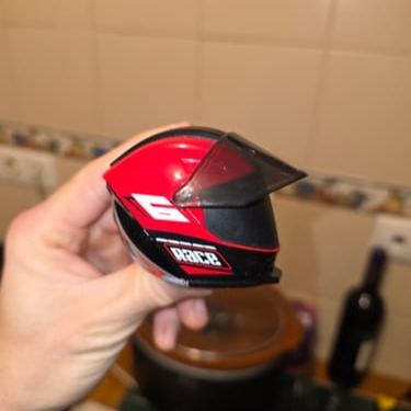 Mini Transformable Motorcycle Rider Doll Figurine Racing Helmet Biker Desk Display Gift - MyJigsawPuzzleAu