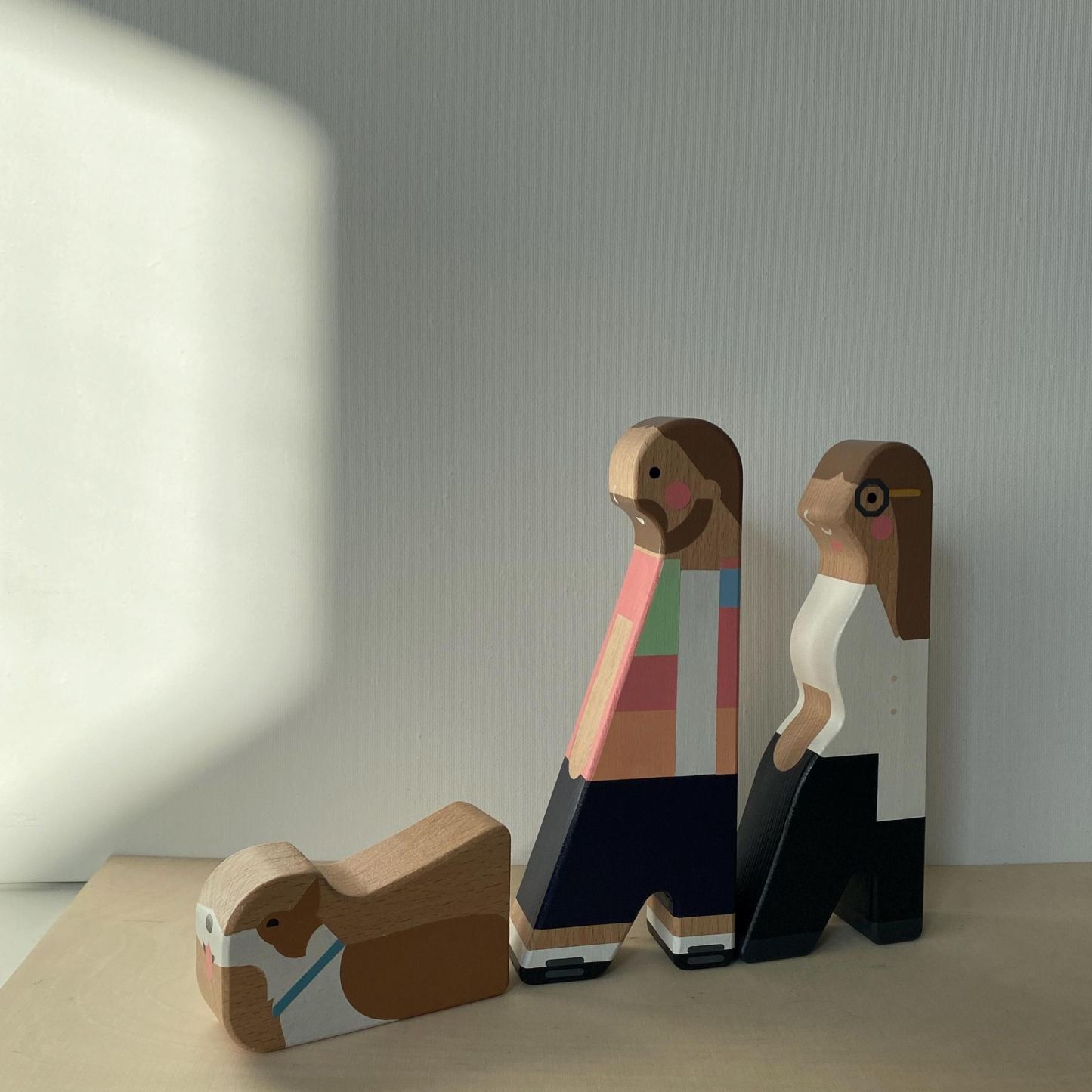 Personalized Wooden Couple Figurine – Custom Wedding Doll Gift from Photo, Minimalist Handcrafted Wood Decor for Anniversary & Bridal Gift - MyJigsawPuzzleAu