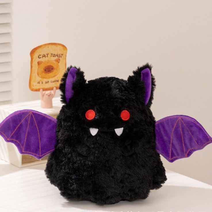 Halloween Plush Toy Soft Stuffed Ghost Bat Pumpkin Grim Reaper Dolls Cute Plushies for Kids Halloween Party Favors Home Decor - MyJigsawPuzzleAu