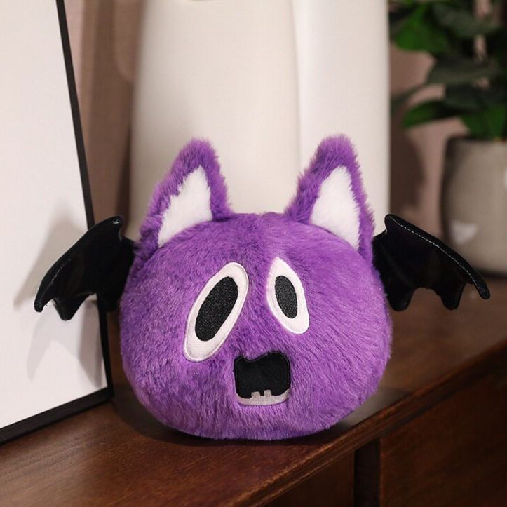 Halloween Plush Toy Soft Stuffed Ghost Bat Pumpkin Grim Reaper Dolls Cute Plushies for Kids Halloween Party Favors Home Decor - MyJigsawPuzzleAu