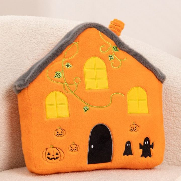 Halloween Plush Toy Soft Stuffed Ghost Bat Pumpkin Grim Reaper Dolls Cute Plushies for Kids Halloween Party Favors Home Decor - MyJigsawPuzzleAu