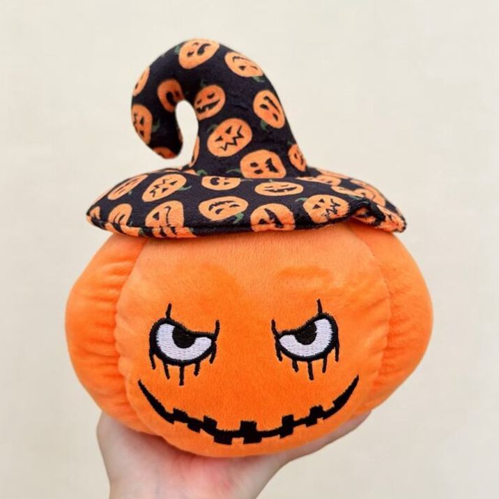 Halloween Plush Toy Soft Stuffed Ghost Bat Pumpkin Grim Reaper Dolls Cute Plushies for Kids Halloween Party Favors Home Decor - MyJigsawPuzzleAu