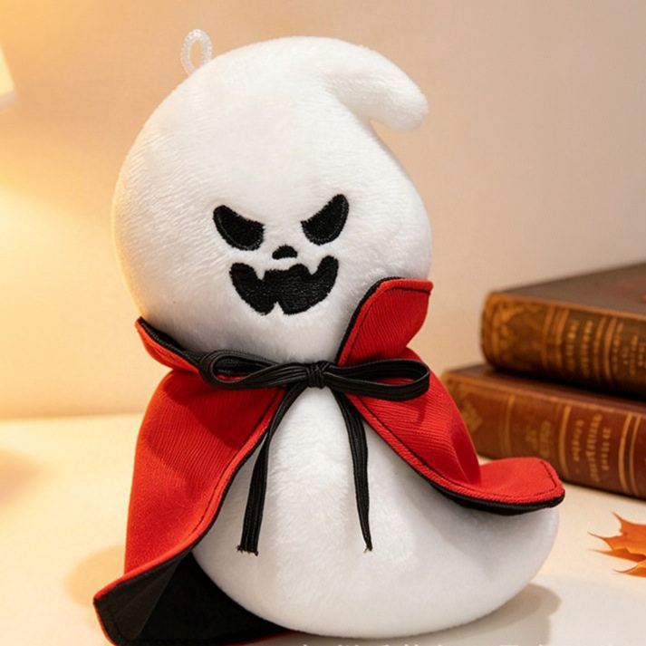 Halloween Plush Toy Soft Stuffed Ghost Bat Pumpkin Grim Reaper Dolls Cute Plushies for Kids Halloween Party Favors Home Decor - MyJigsawPuzzleAu