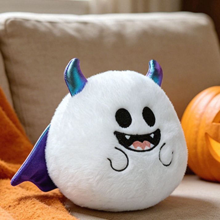 Halloween Plush Toy Soft Stuffed Ghost Bat Pumpkin Grim Reaper Dolls Cute Plushies for Kids Halloween Party Favors Home Decor - MyJigsawPuzzleAu