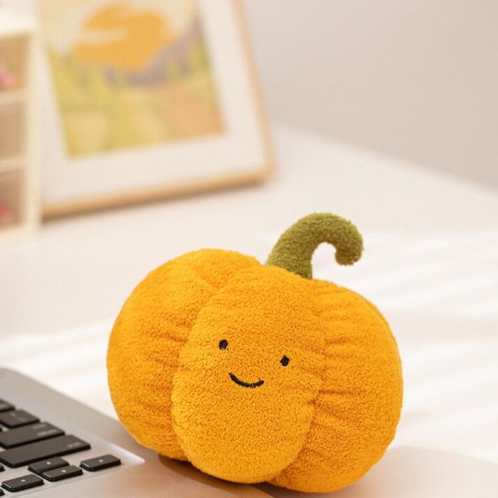Halloween Plush Toy Soft Stuffed Ghost Bat Pumpkin Grim Reaper Dolls Cute Plushies for Kids Halloween Party Favors Home Decor - MyJigsawPuzzleAu