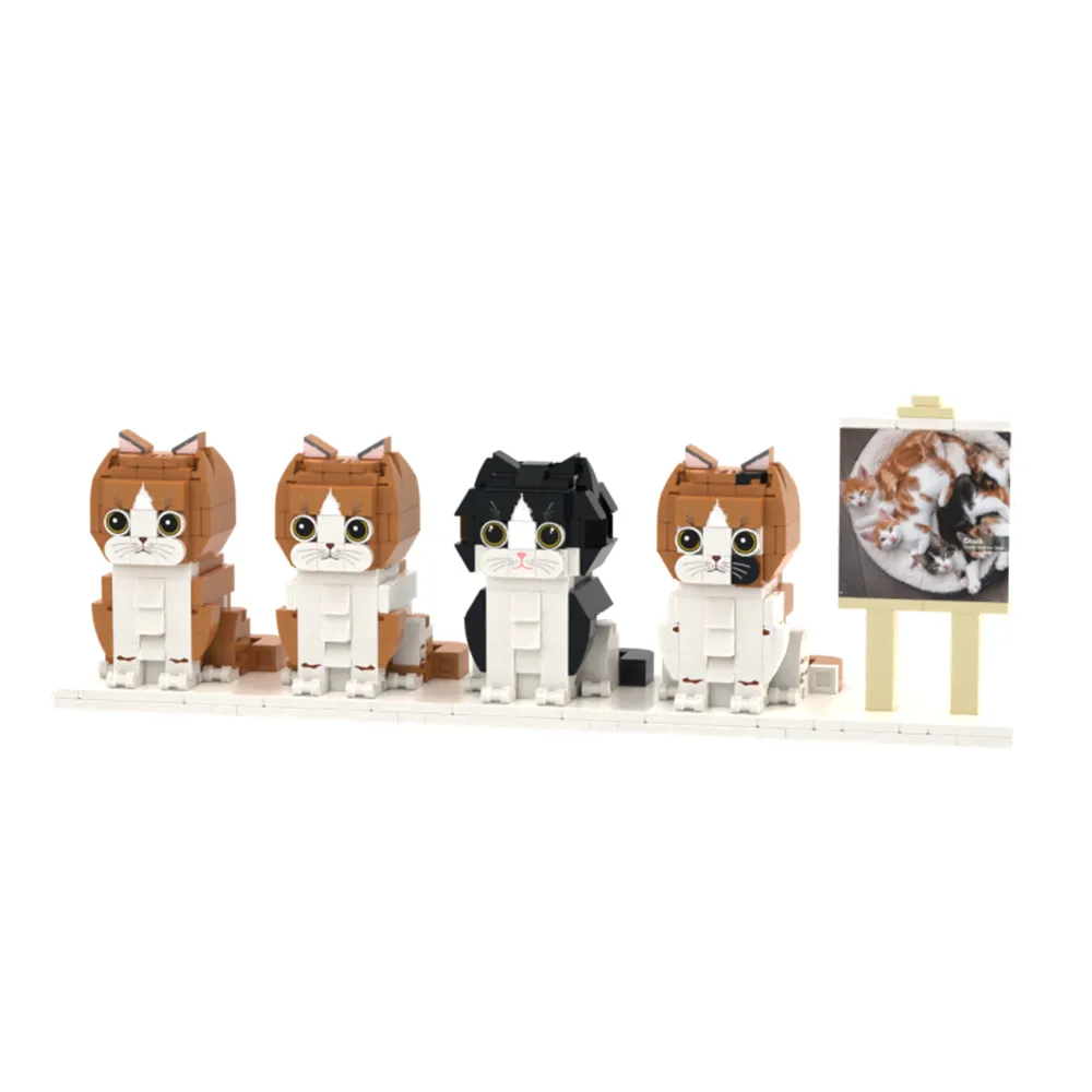 Personalized Pet Brick Figure Full Body Custom Dog with Photo – Unique Gift for Pet Lovers - MyJigsawPuzzleAu