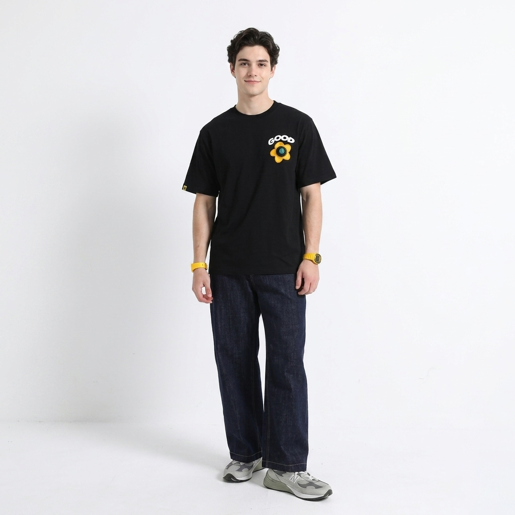 Emotion Display Smart T-Shirt with Animated Expressions | Mood Reactive LED Screen Tee | Tech Streetwear Ice Feel Tee (Black, White, Khaki, Mulberry Wine Red & More, S-4XL) - MyJigsawPuzzleAu