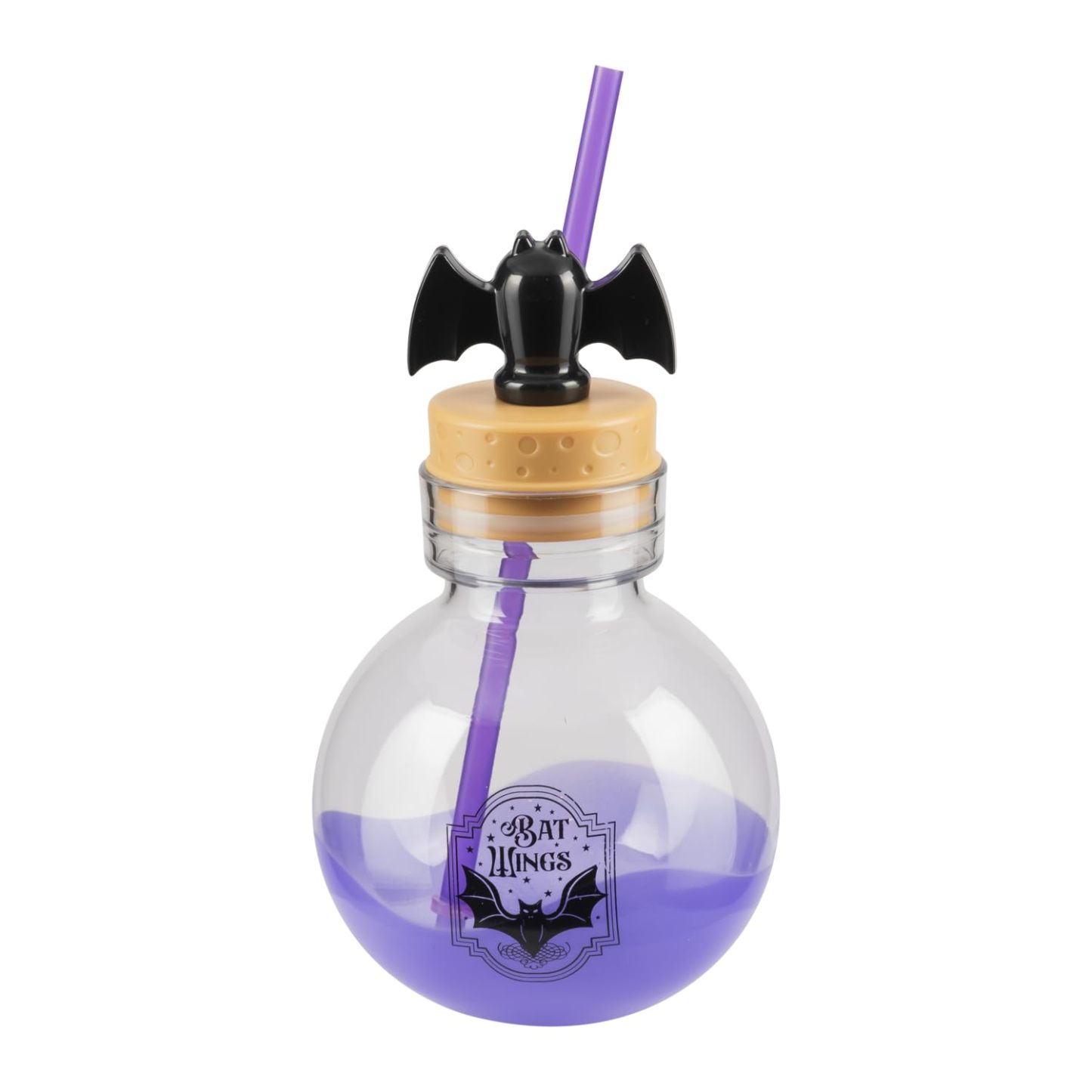 30 oz Potion Bottle with Removable Lid and Straw | Durable, BPA-Free Plastic Halloween Water Bottle with Spooky Design for Trick-or-Treating, Parties or Everyday Use - MyJigsawPuzzleAu