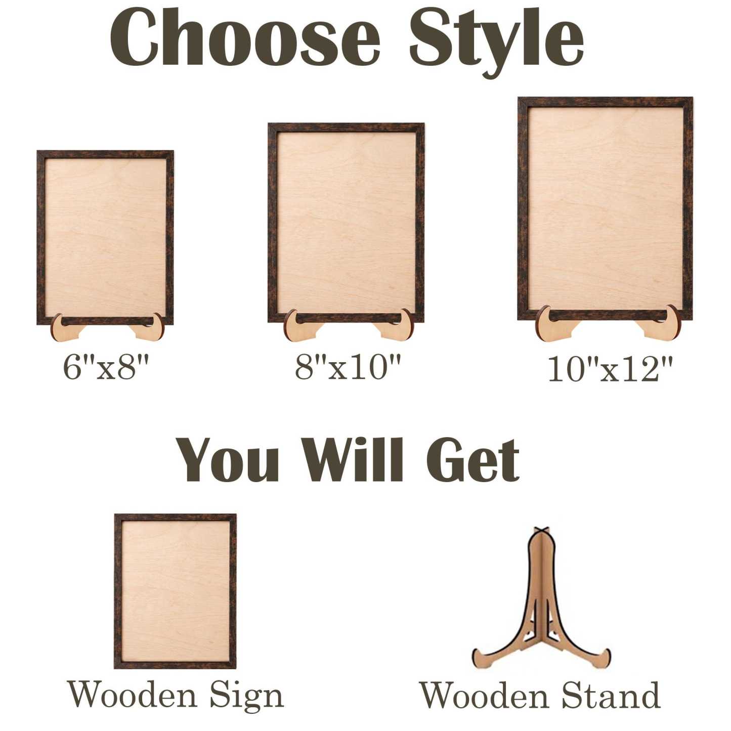 Personalized We Choose You Dad Wooden Sign, Dad Father’s Day Gift, Custom Cartoon Monster Family Name Plaque, Wood Desk Decor - MyJigsawPuzzleAu