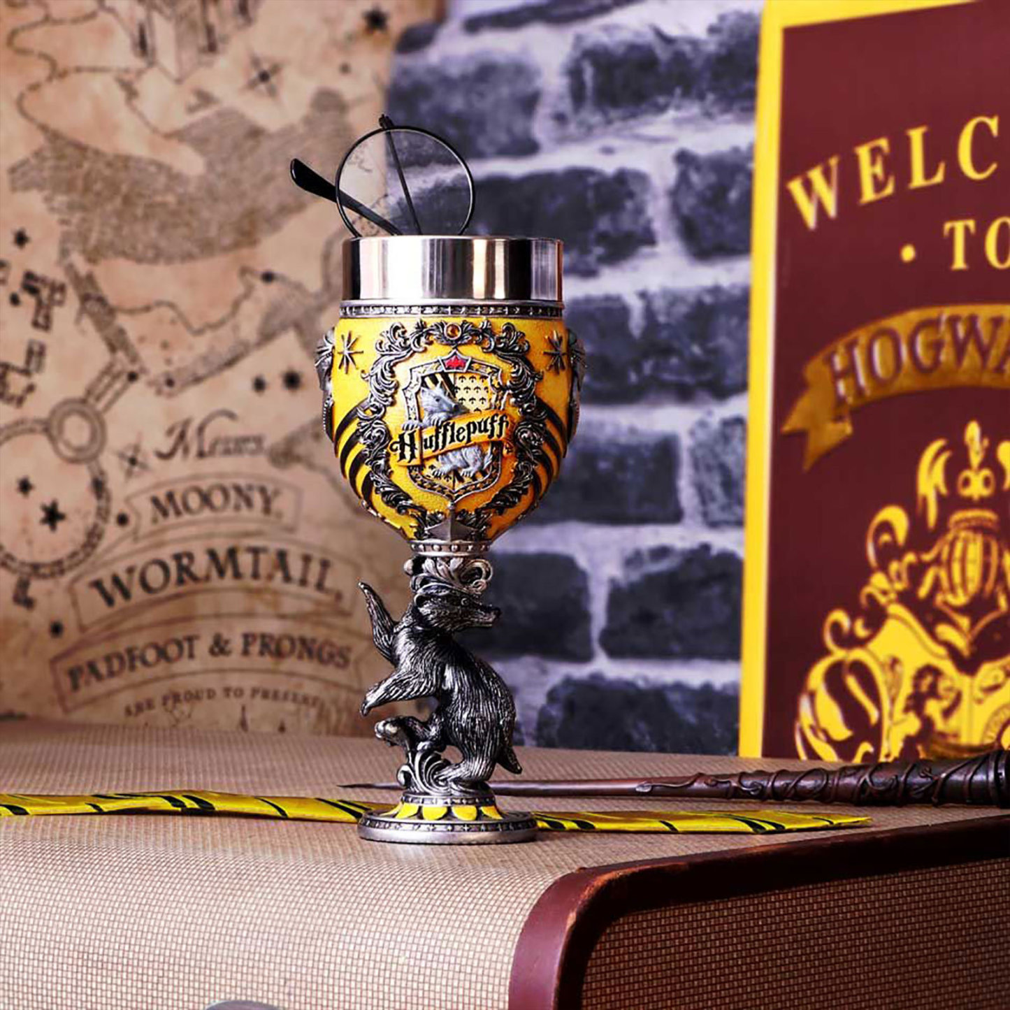 Harry Potter Collectible Goblet, Wizarding Wrold Cup, Ideal Gift for Potterheads 19.5 cm, 200 ml - MyJigsawPuzzleAu
