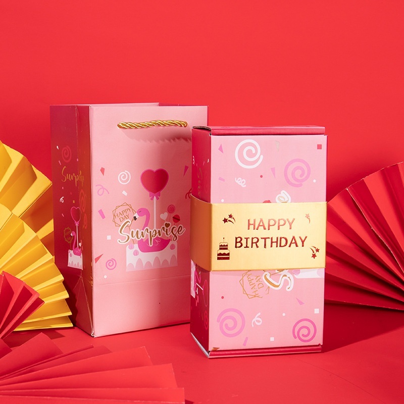 Graduation Explosion Gift Box Graduate Surprise Gift Boxes Exploding for Money Cash Holder for Congrats Grad Party - MyJigsawPuzzleAu