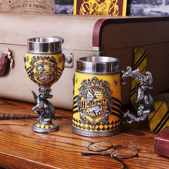 Harry Potter Collectible Goblet, Wizarding Wrold Cup, Ideal Gift for Potterheads 19.5 cm, 200 ml - MyJigsawPuzzleAu