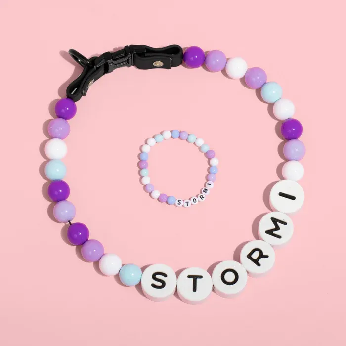 Custom Pet Name Necklace with FREE Matching Bracelet - MyJigsawPuzzleAu