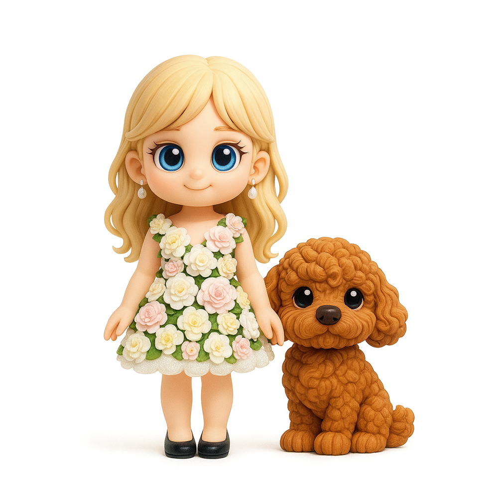 Custom 3D Action Figure from Your Photo Personalized Toy Figure Unique & Memorable Gift for Lovers, Boyfriends, Girlfriends - makephotopuzzleuk