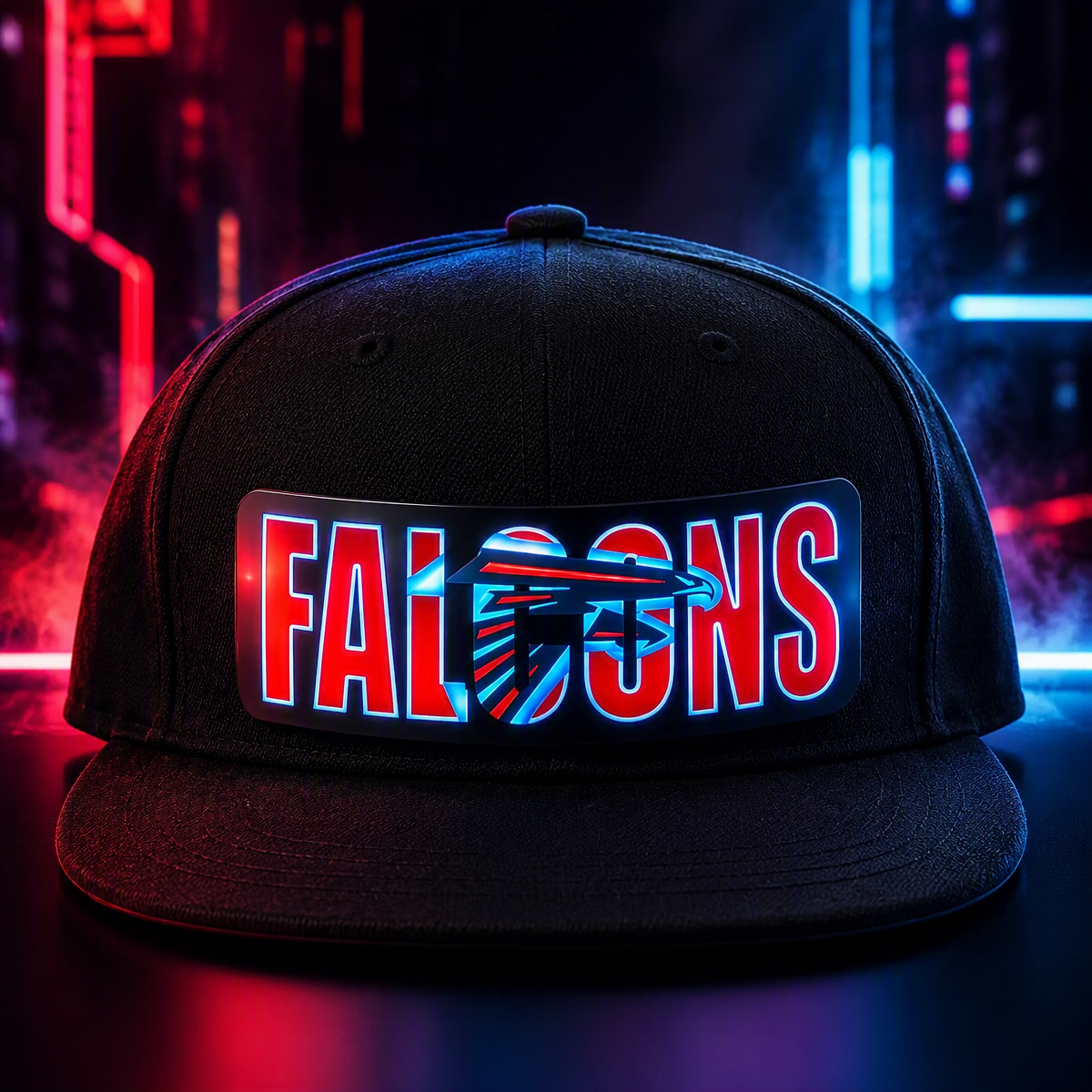 Football Fan LED Light-Up Snapback Cap - makephotopuzzleuk