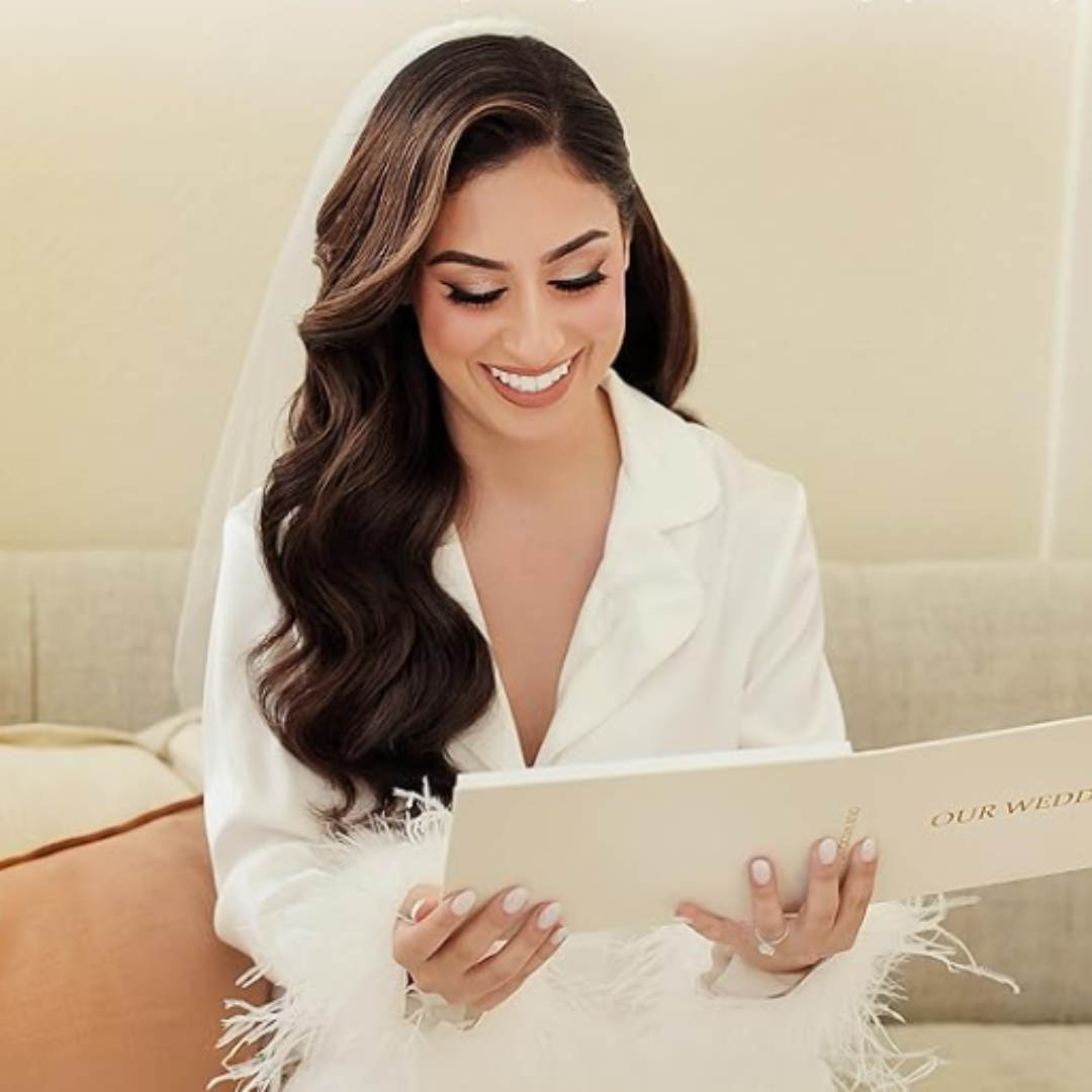 Personalised Video Book Custom Video Greeting Card Brochures Video Book Gift for Couples