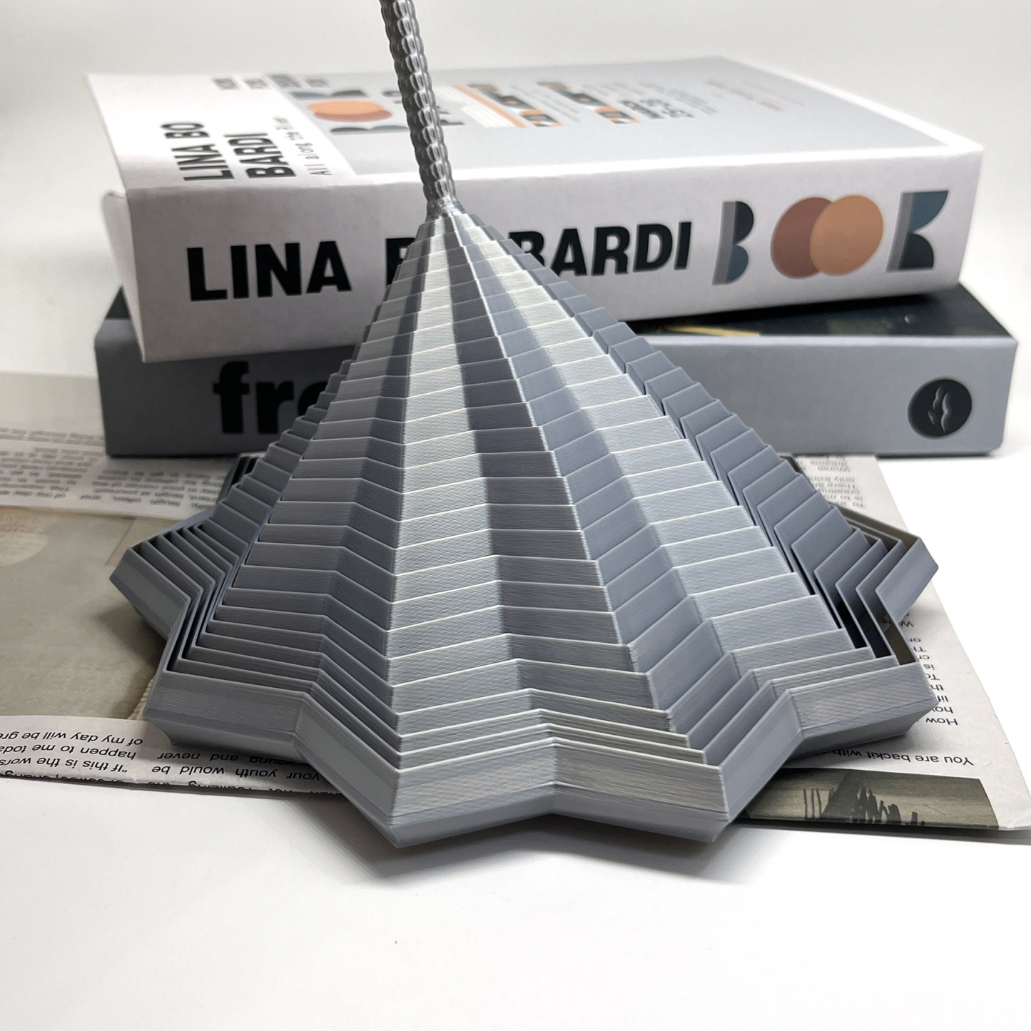 Fidget Star with Handle: Hypnotic Visual & Sound Stress Relief Spinner, 3D Printed Desk Toy - makephotopuzzleuk