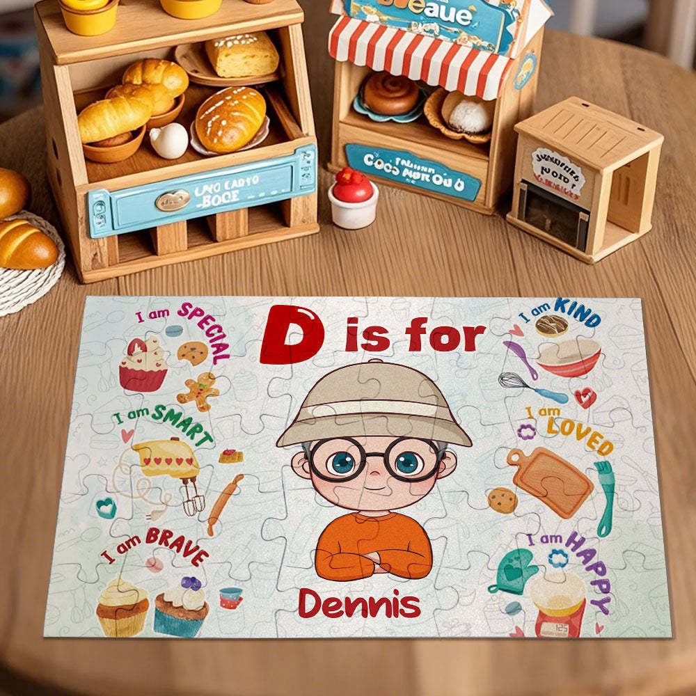 Personalised Jigsaw Puzzle 2024 Trendy Birthday Gift for Kids