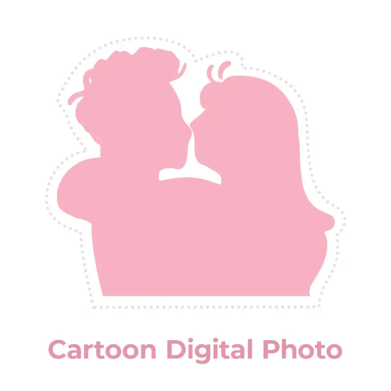 Customized Cartoon Digital Photo