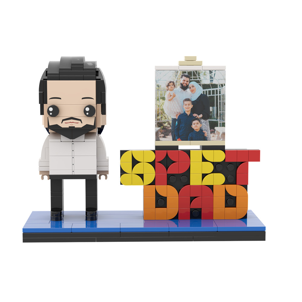 Gift for Dad Custom Brick Figures Perfect Gift Happy Father's Day