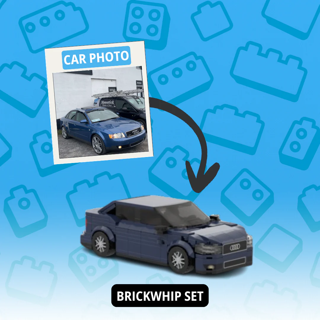 Custom Photo Car Brick Set - makephotopuzzleuk