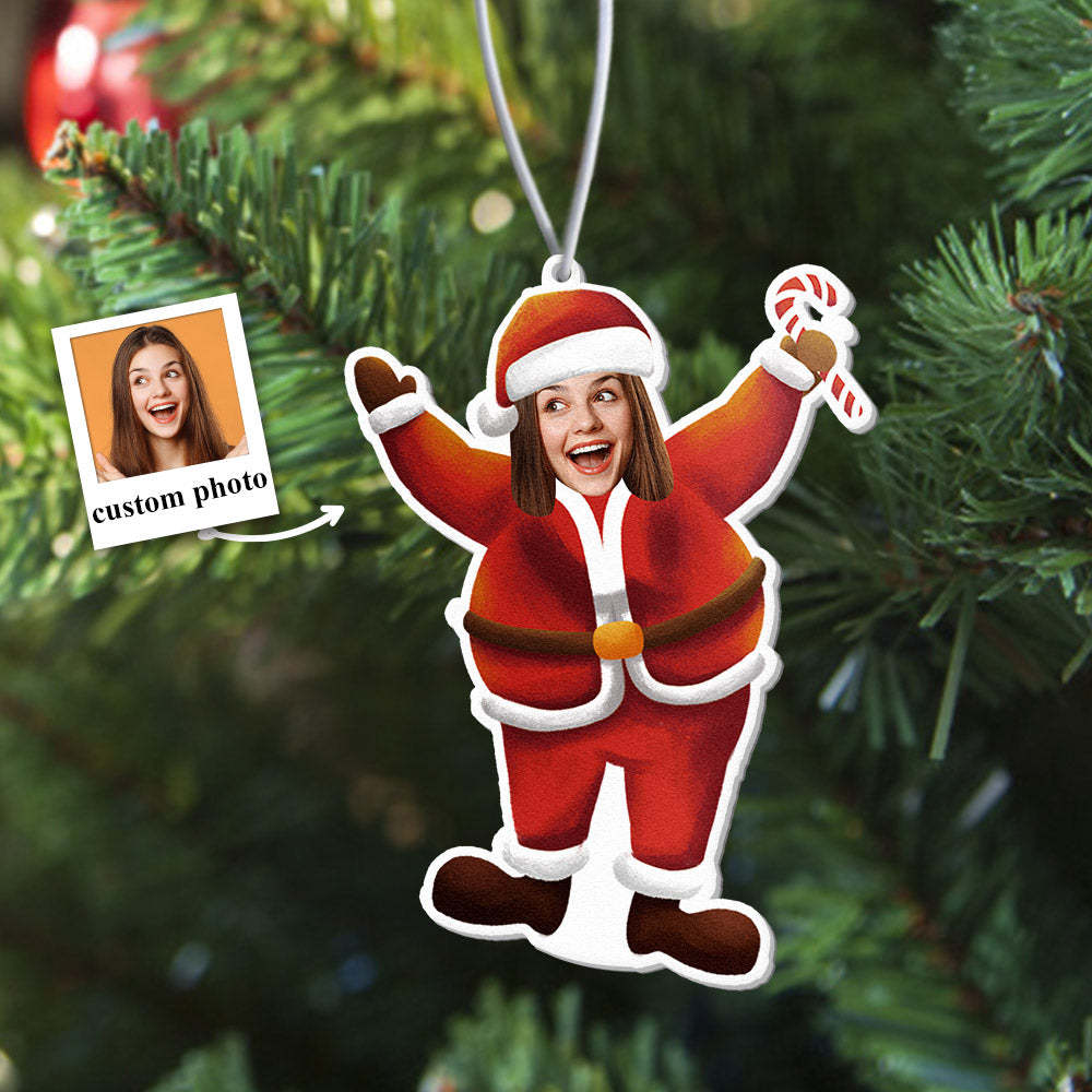 Custom Car Air Freshener Rearview Mirror Ornament Funny Air Freshener Gifts for Christmas - makephotopuzzleuk