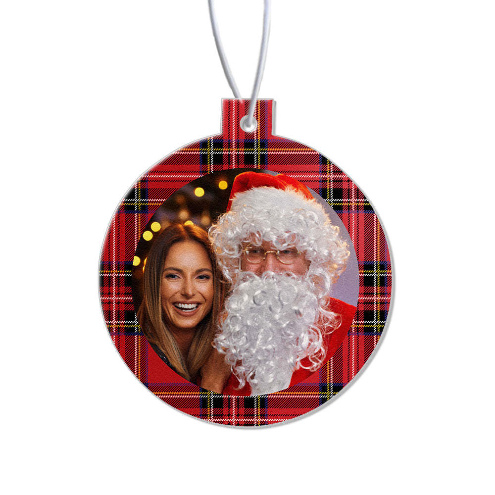 Custom Car Air Freshener Rearview Mirror Ornament Funny Air Freshener Gifts for Christmas - makephotopuzzleuk