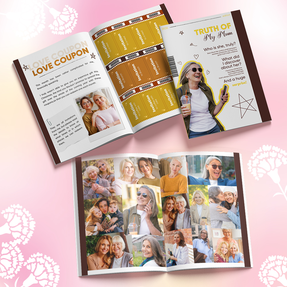 Personalised TRUTH OF MY MUM Magazine for Mama on Mother's Day